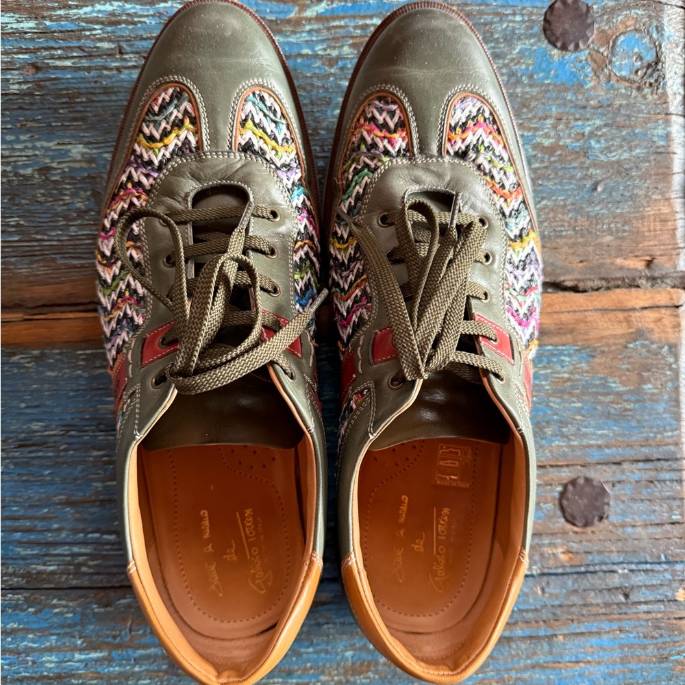Galizio Torresi Stylish Multicolor Men's Shoes
